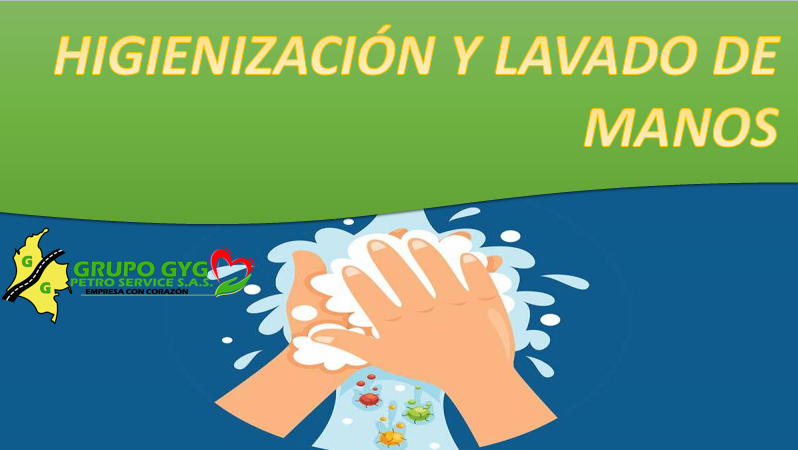 Higienización y lavado de manos